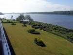 Blick vom Balkon zum Binnensee
