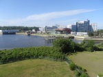 Blick zum Ferienpark